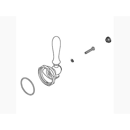 Kohler Handle Kit, 1233398-SN 1233398-SN